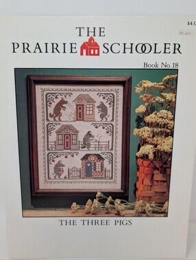 The Prairie Schooler "The Three Pigs" Cross Stitch Pattern